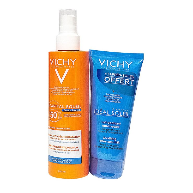 Capital Soleil spray SPF50+ 200ml + après-soleil offert