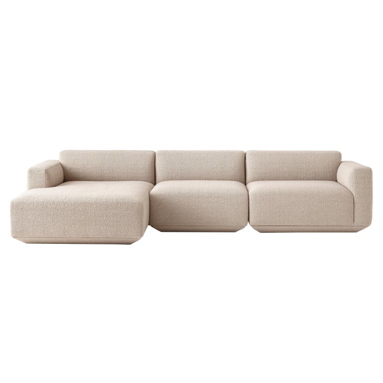 &tradition Develius bank 3-zits met chaise longue links Karakorum 003