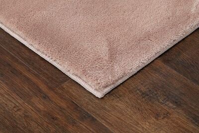 KM Carpets Cozy Gulvteppe 80x160, Dusty Pink