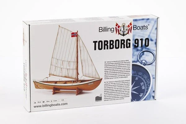 Billing Boats - 1:20 TORBORG - Wooden hull