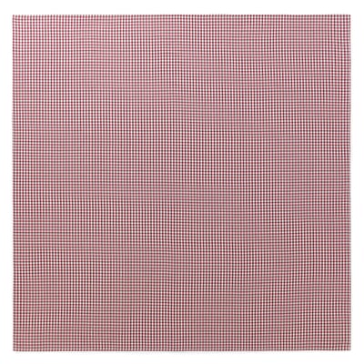 Tischdecke rot-weiß kariert, 135 × 135 cm