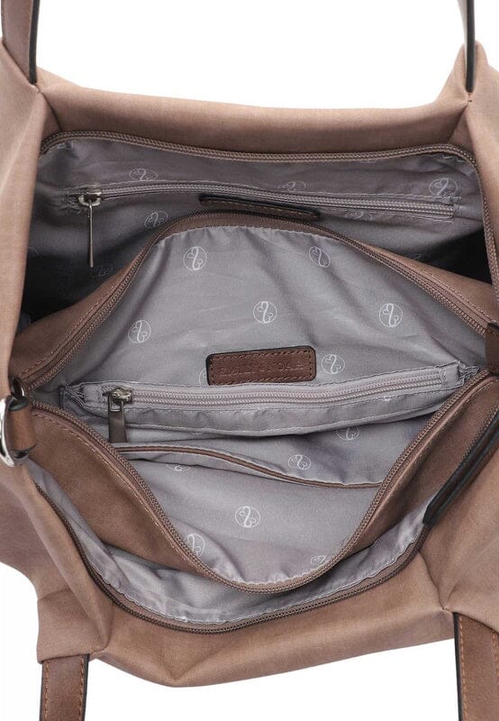 Emily & Noah Elke Bag in Bag Shopper L Taupe