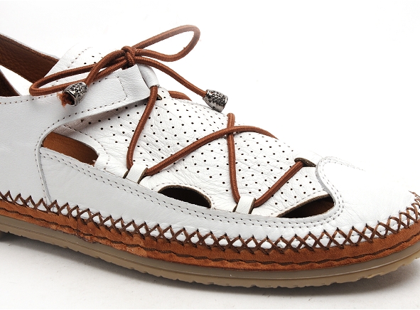 Coco abricot basses femme melincourt blanc