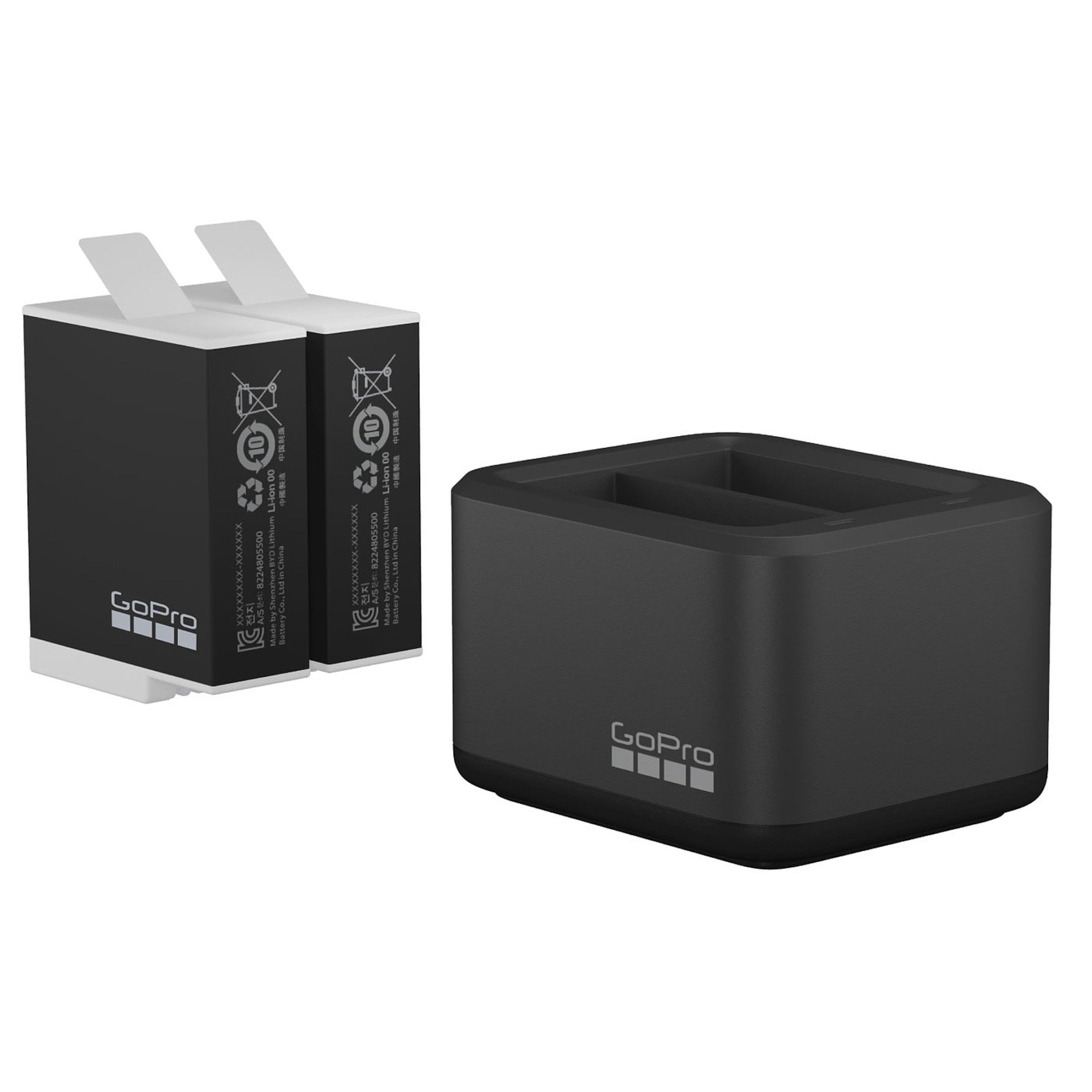 Gopro Dual Battery Charger + Batteri