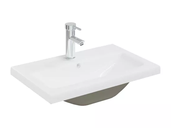 Ensemble de meubles de salle de bain Noir Aggloméré
