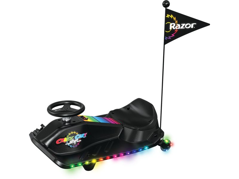 Razor Crazy Cart Shift Lightshow (Lithium) Kinder-E-Fahrzeug