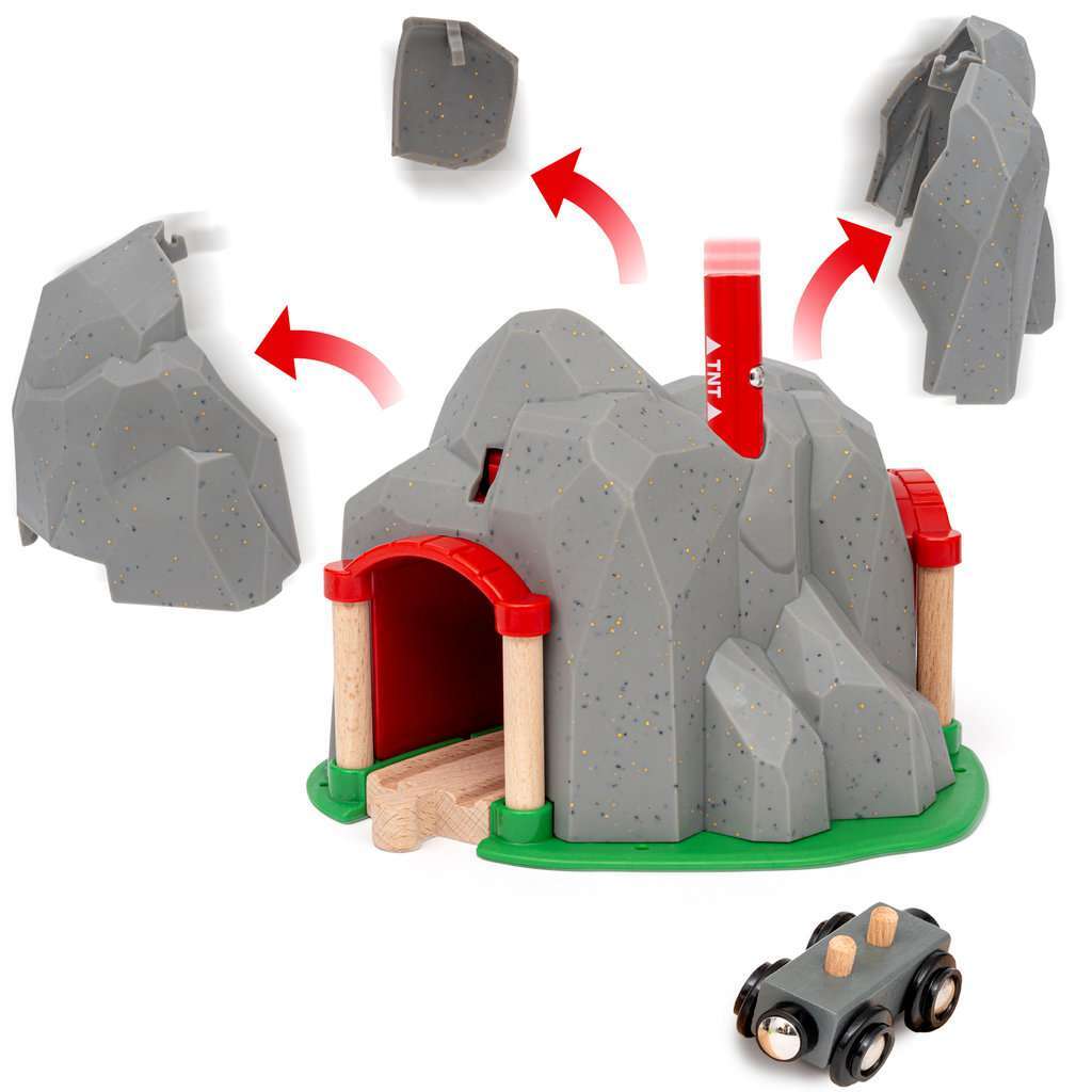 BRIO Spiel Tunnel mit Sprengfunktion