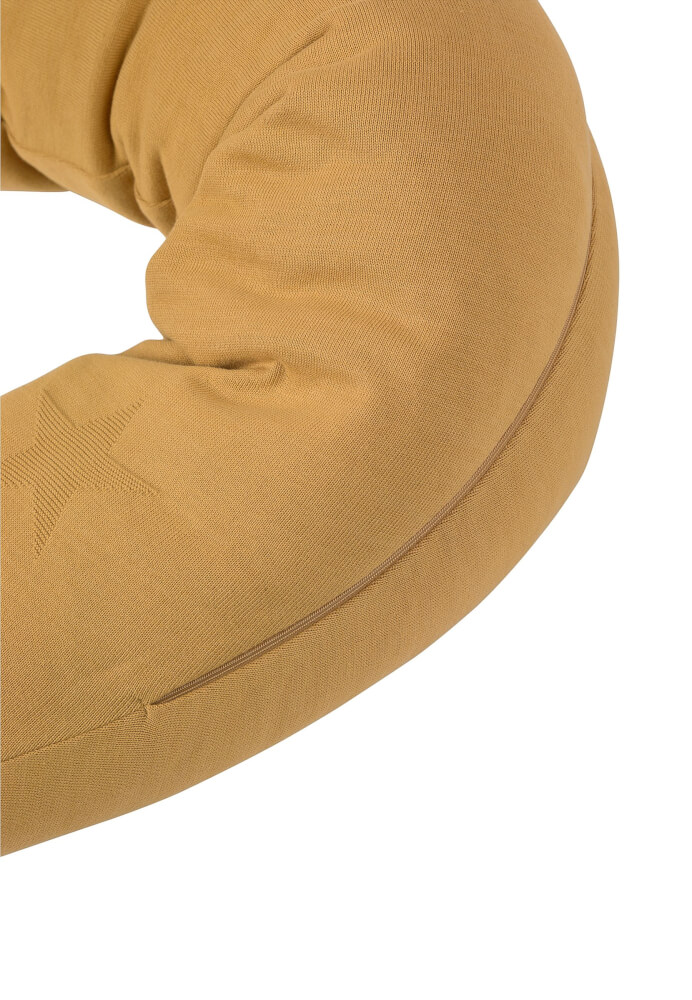 Sterntaler Strick-Stillkissen 0, mittelgelb
