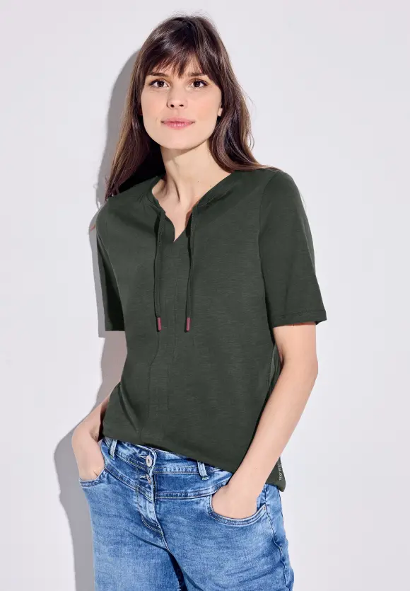 Flammgarn Tunikashirt - strong khaki