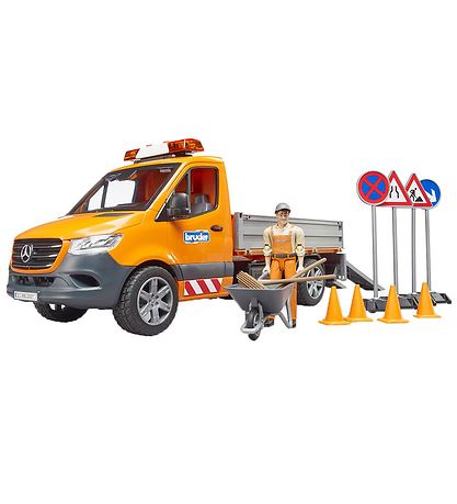 Bruder Auto - Mercedes Benz Sprinter Kommunalfahrzeug m. Licht u
