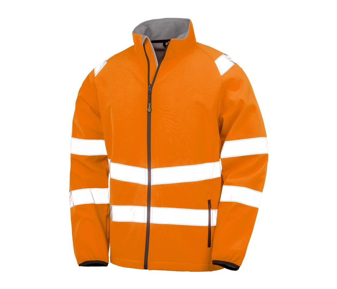 RESULT RS505X - Veste Softshell 2 couches haute visibilité