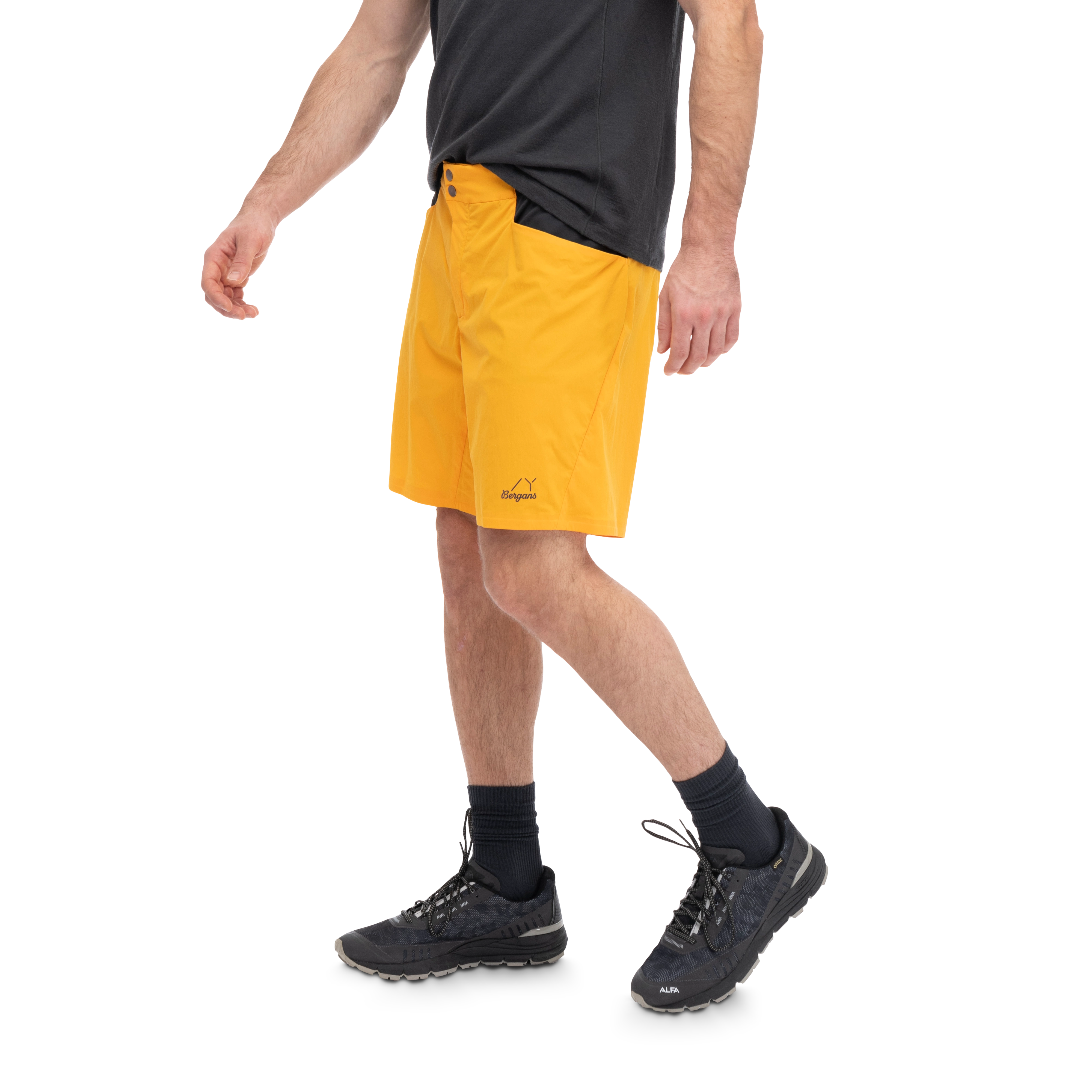 Y LightLine Vapor V2 Shorts Men Mango Yellow