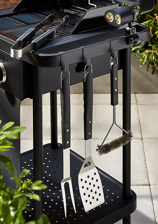 Brosse en T pour grilles de barbecue Rockwell GoodHome