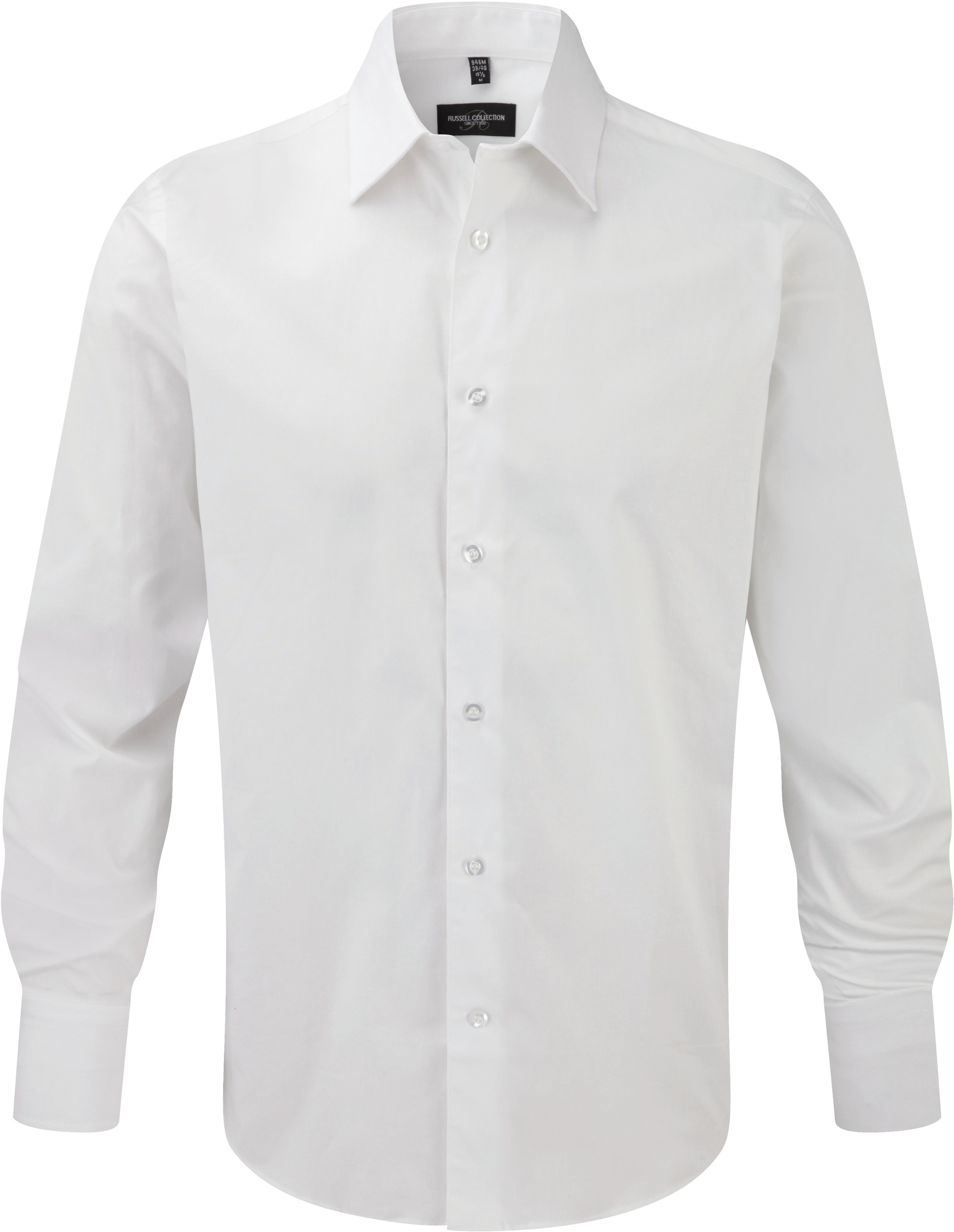 Russell Collection RU946M - Fitted Shirt - Chemise Ajustée Manches Longues