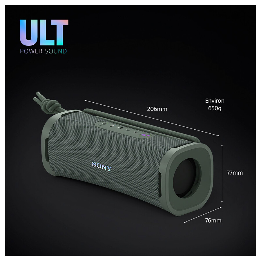 Sony ULT FIELD 1 Gris vert - Enceinte portable