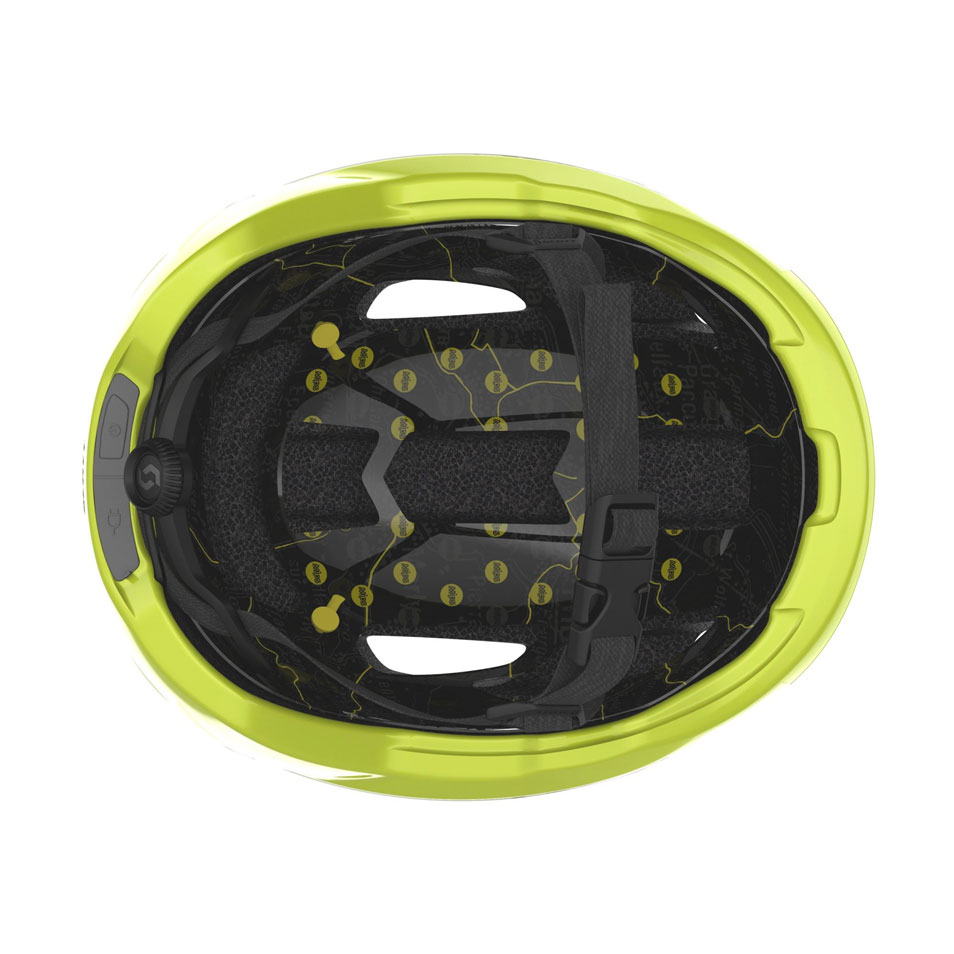Scott La Mokka Plus Cykelhjelm Radium Yellow