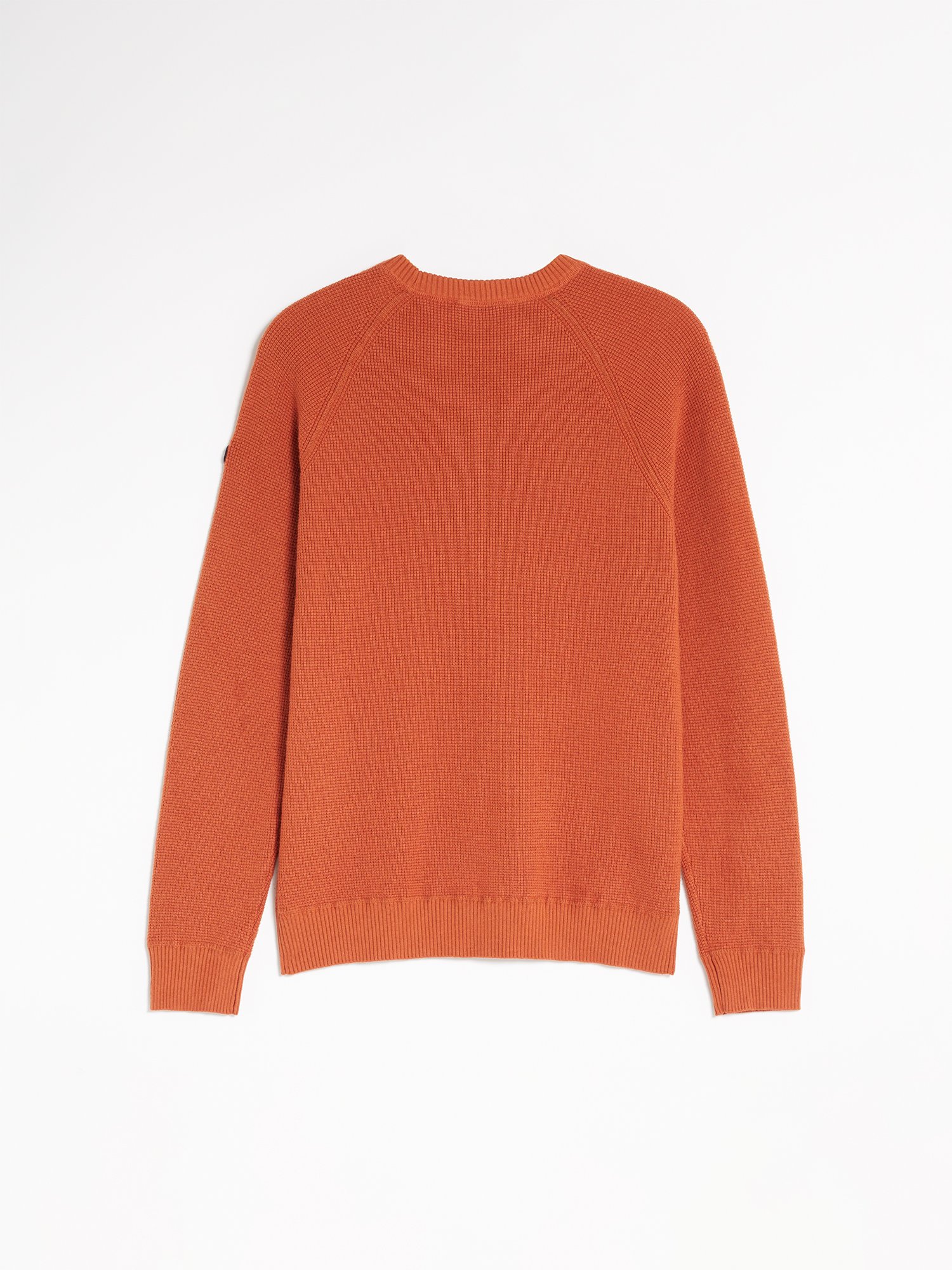 Pull Homme Col Rond Orange
