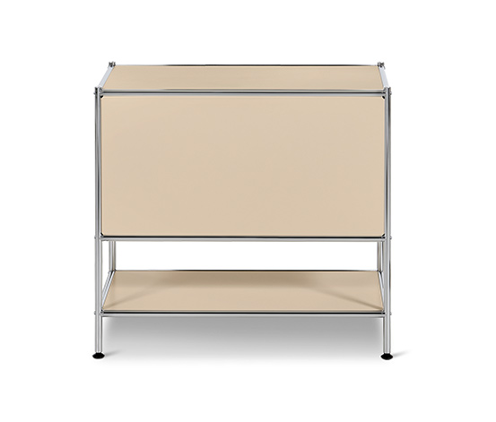 Sideboard Metall »CN3« mit Klappe, beige