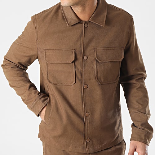 Ensemble Veste Et Pantalon Chino Z Marron