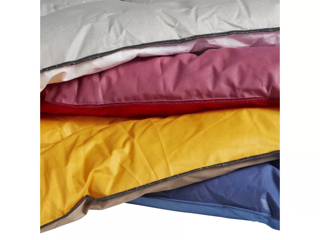 Édredon gonflant bicolore cerise-violet Terre de Nuit 150x170