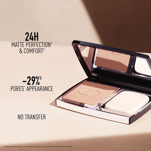Dior Forever Natural Velvet Compact Foundation Refill, 6N