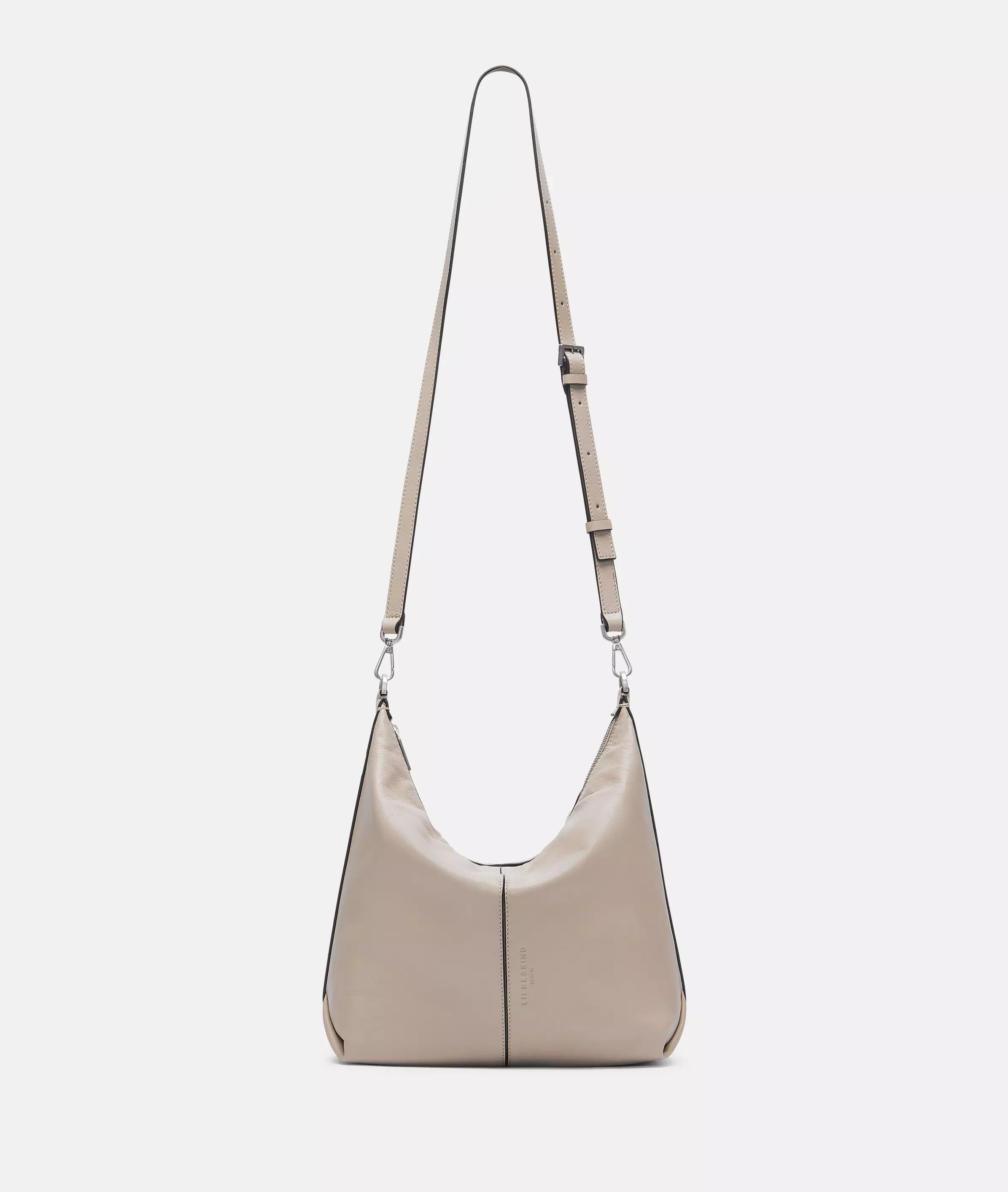 Paris Hobo M Spacious leather hobo bag