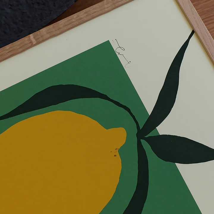 The Poster Club - Green Lemon von Anna Mörner, 50 x 70 cm