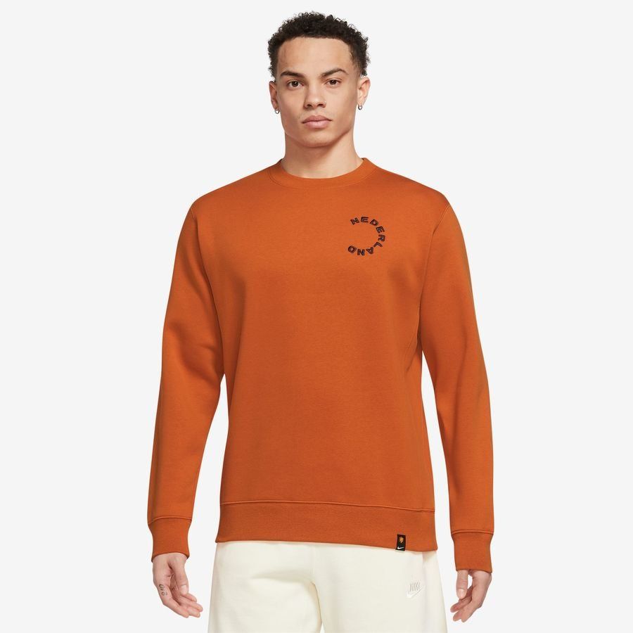 Pays-Bas Sweat NSW Club Crew - Orange/Noir