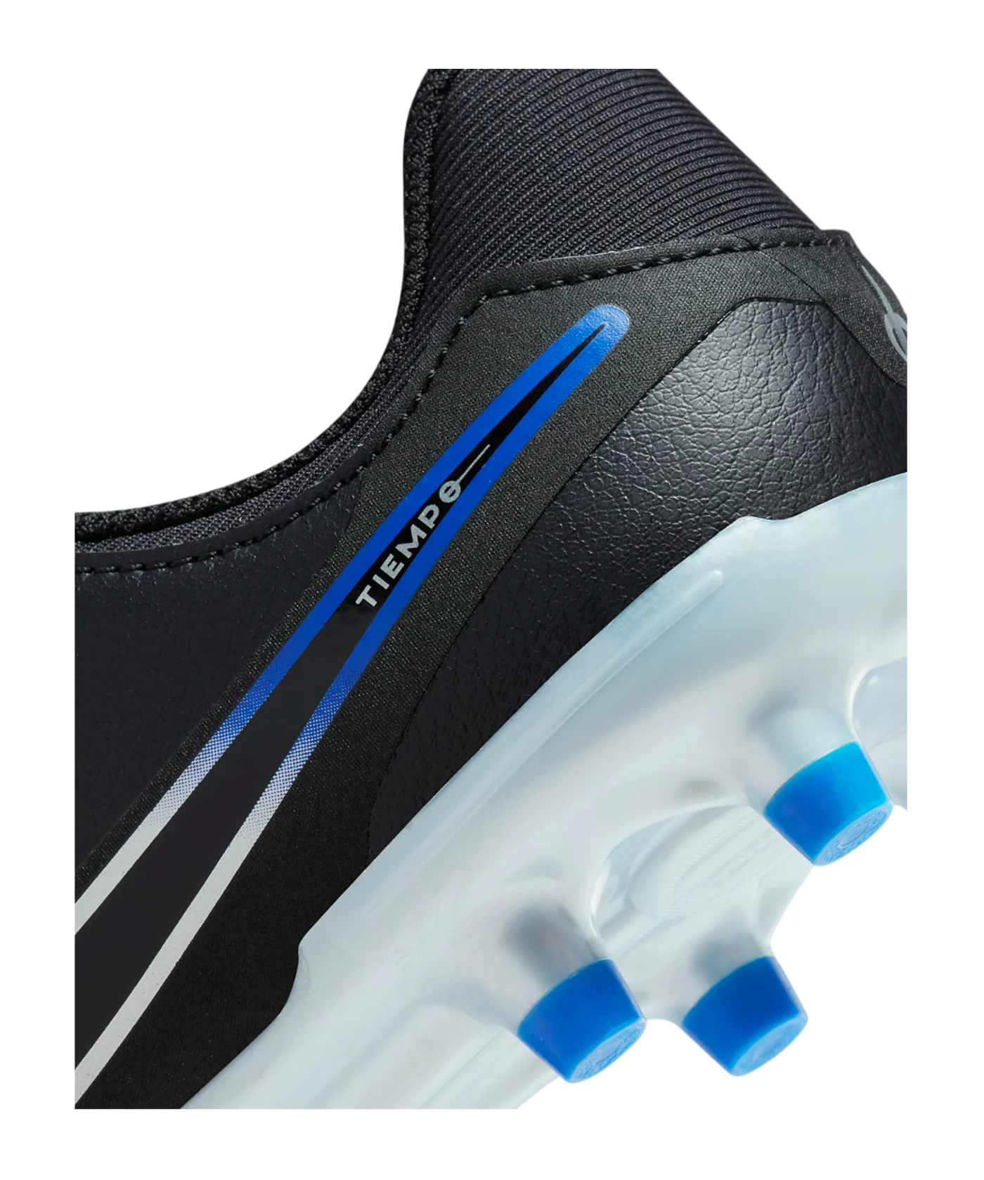 Nike Jr Tiempo Legend X Academy FG/MG Shadow Kids Schwarz Silber Blau F040