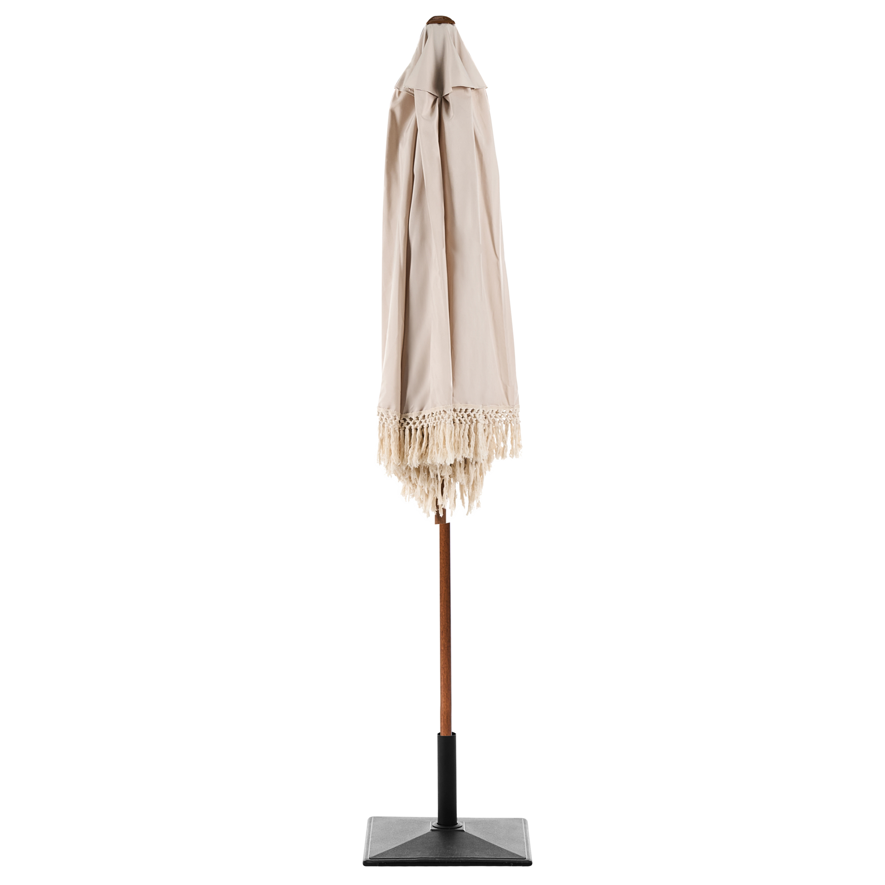 Beliani - MURASA - Tuinparasol - Beige -  258 cm - Polyester
