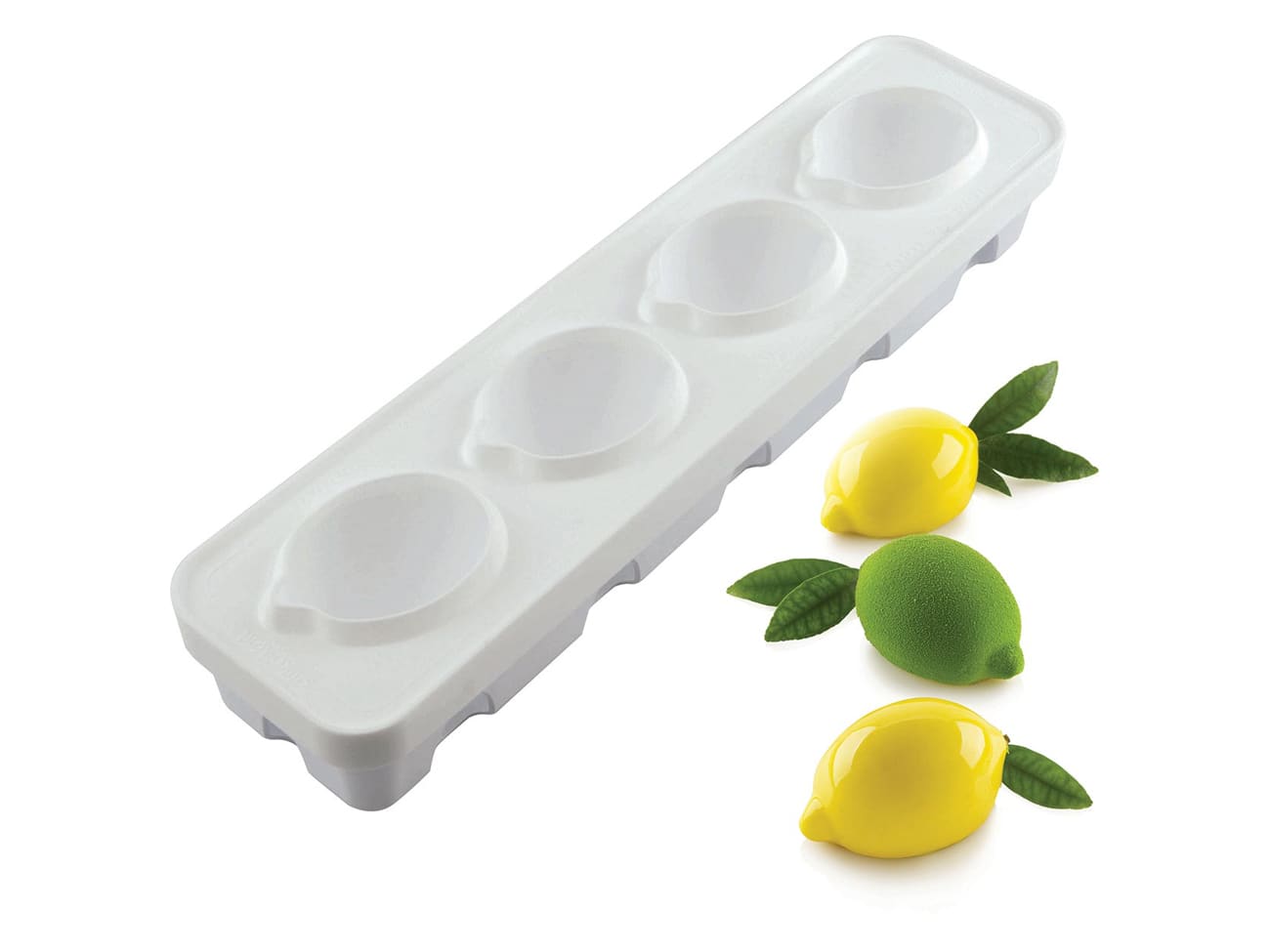 Moule silicone - 4 citrons - 40 x 10 cm - Silikomart