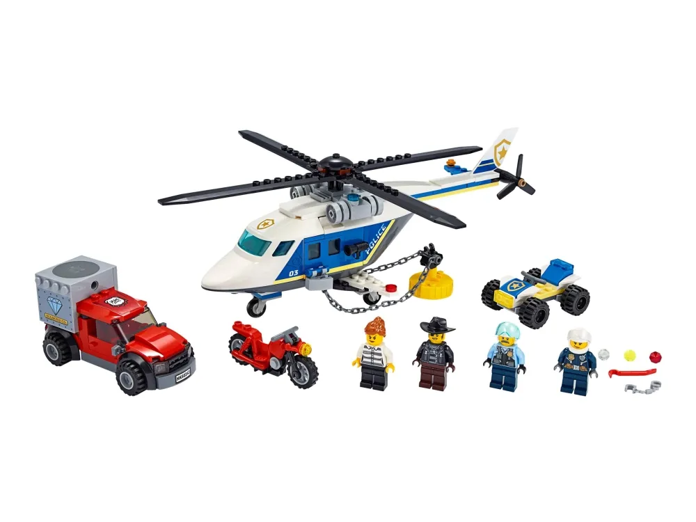 LEGO City 60243 Politihelikopterjagt