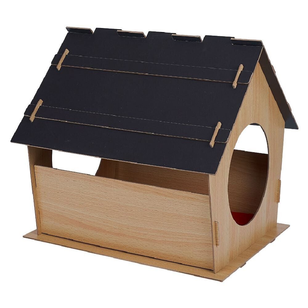 Maison pour chat avec coussin 40xH43x45cm