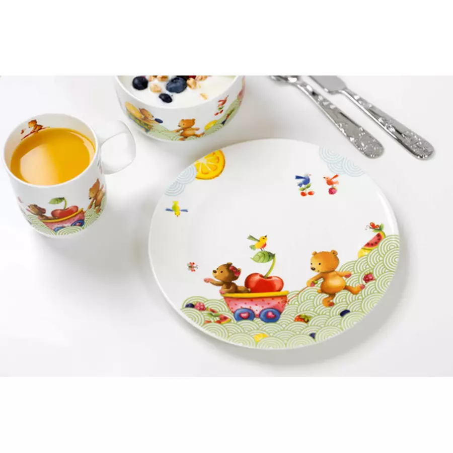 Villeroy & Boch Kindergeschirr Hungry as a Bear bunt