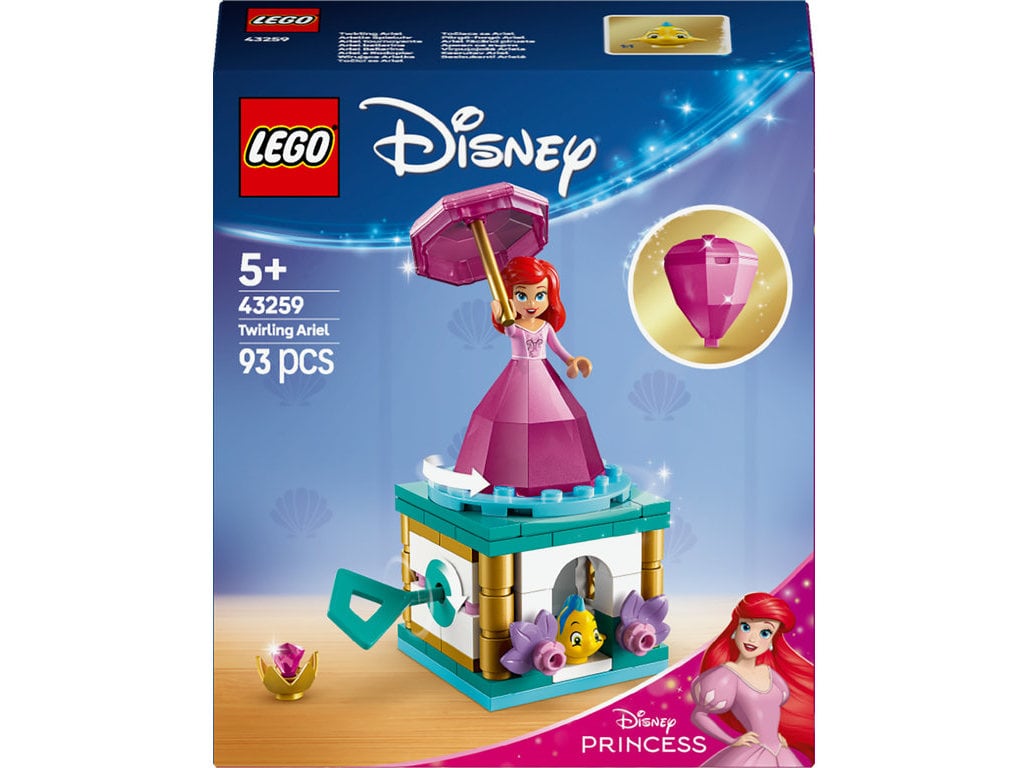 ARIEL A RODOPIAR LEGO DISNEY PRINCESAS
