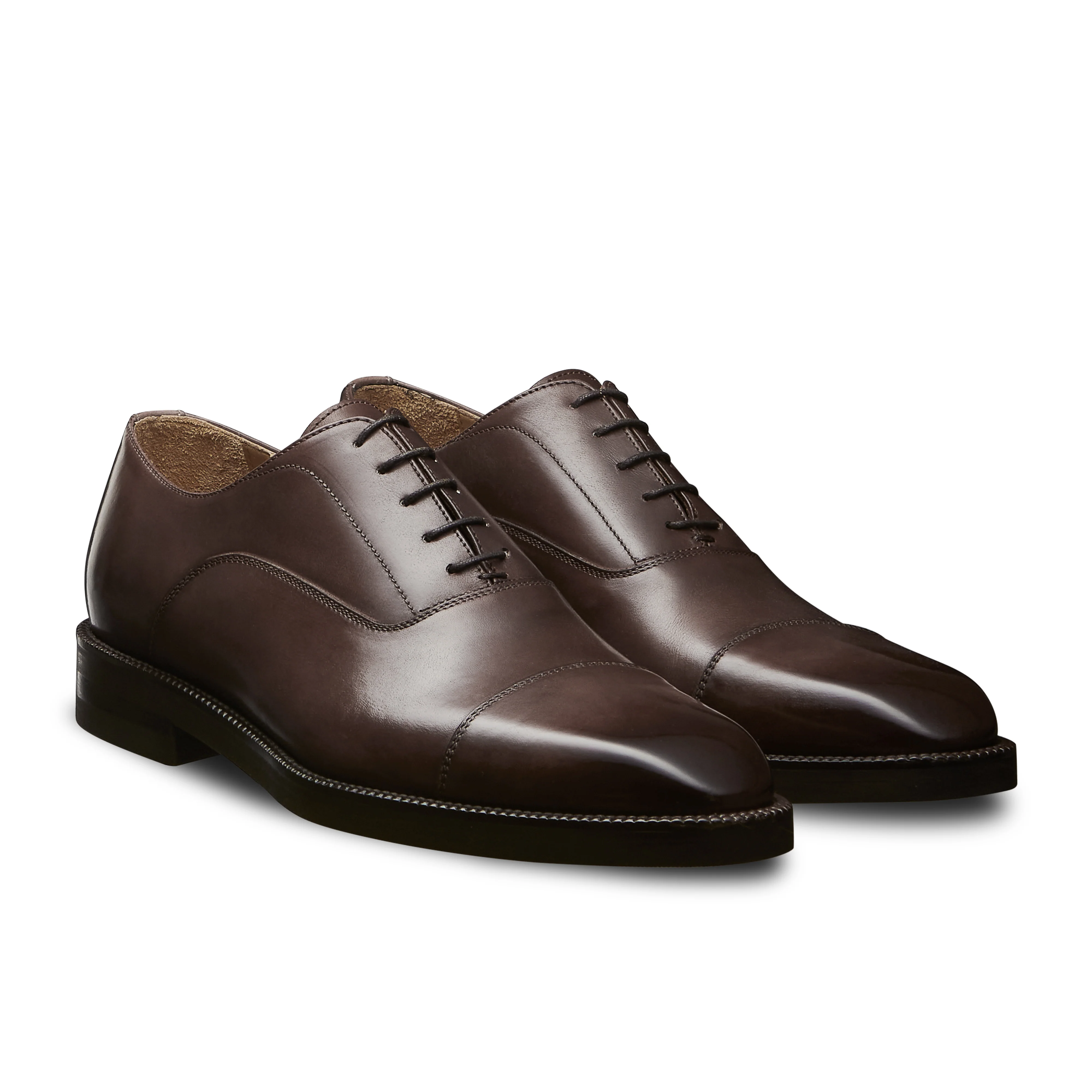 Richelieu marron semelle gomme Berga 304