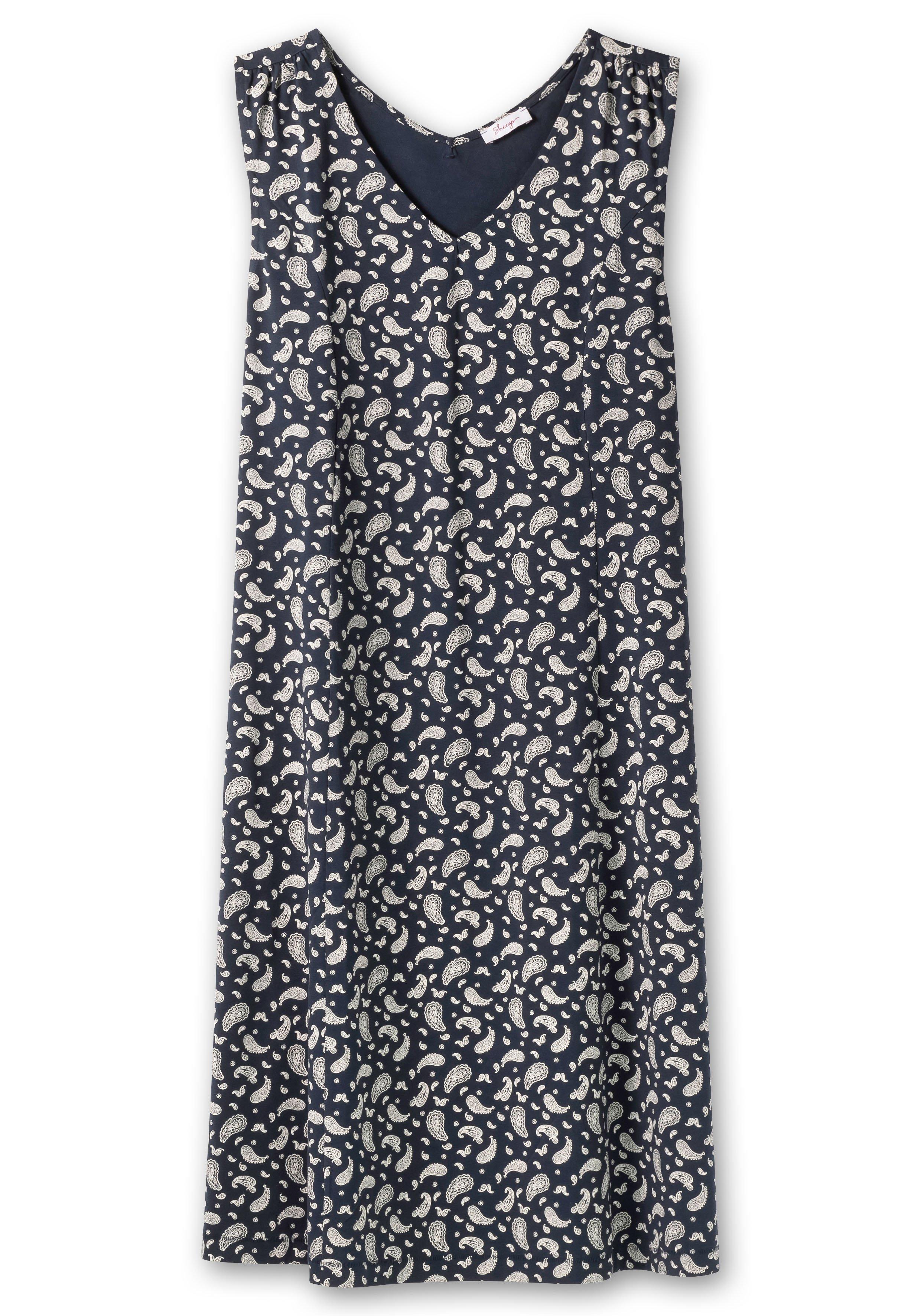 Jerseykleid in Midilänge, mit Paisleydruck