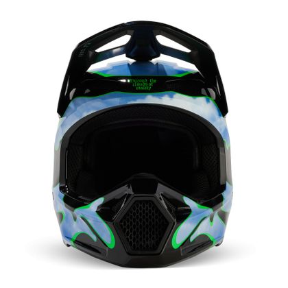 Casque cross Fox V1 - ATLAS 2024 - Noir / Vert