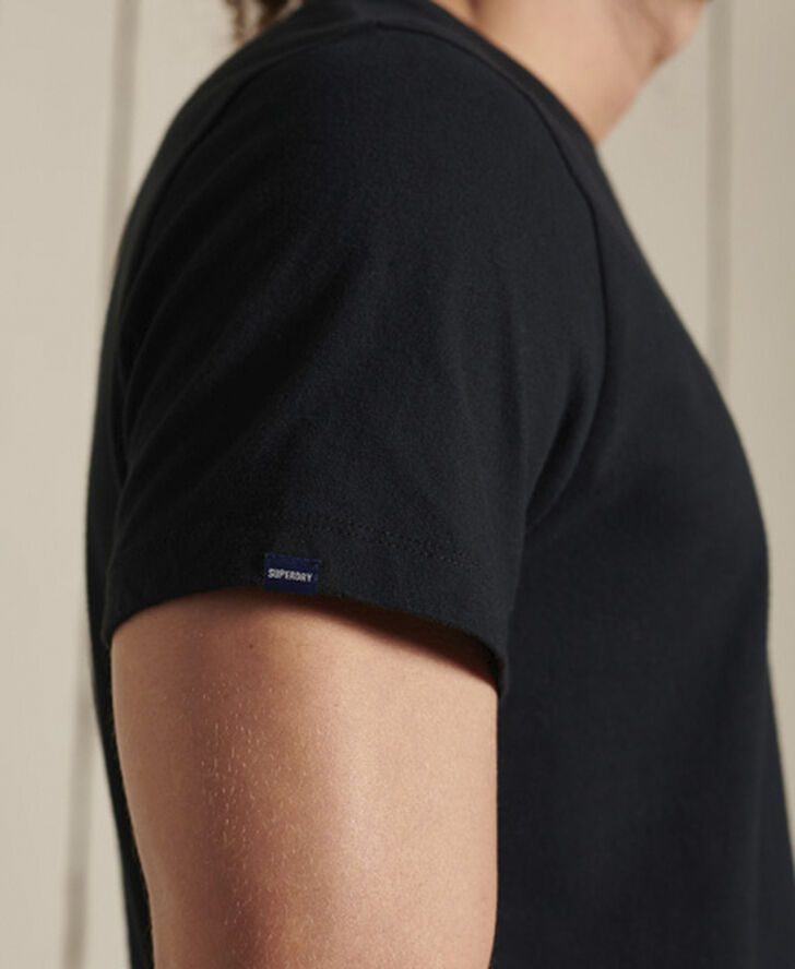 Superdry VINTAGE LOGO EMB TEE Black black