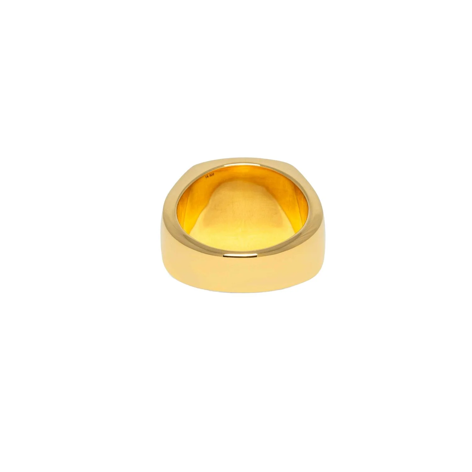 IX STUDIOS  IX Tribute Signet ring - forgyldt