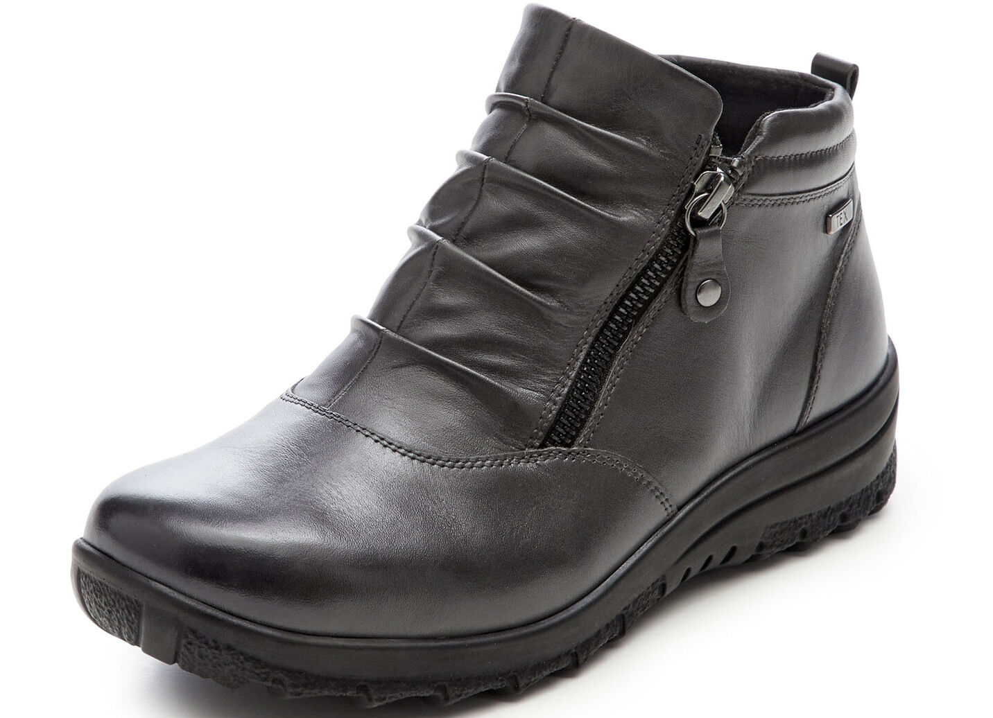 ELENA EDEN, gefütterte Damen-Boots, Winterschuhe, Weite H, mit Reissverschluss