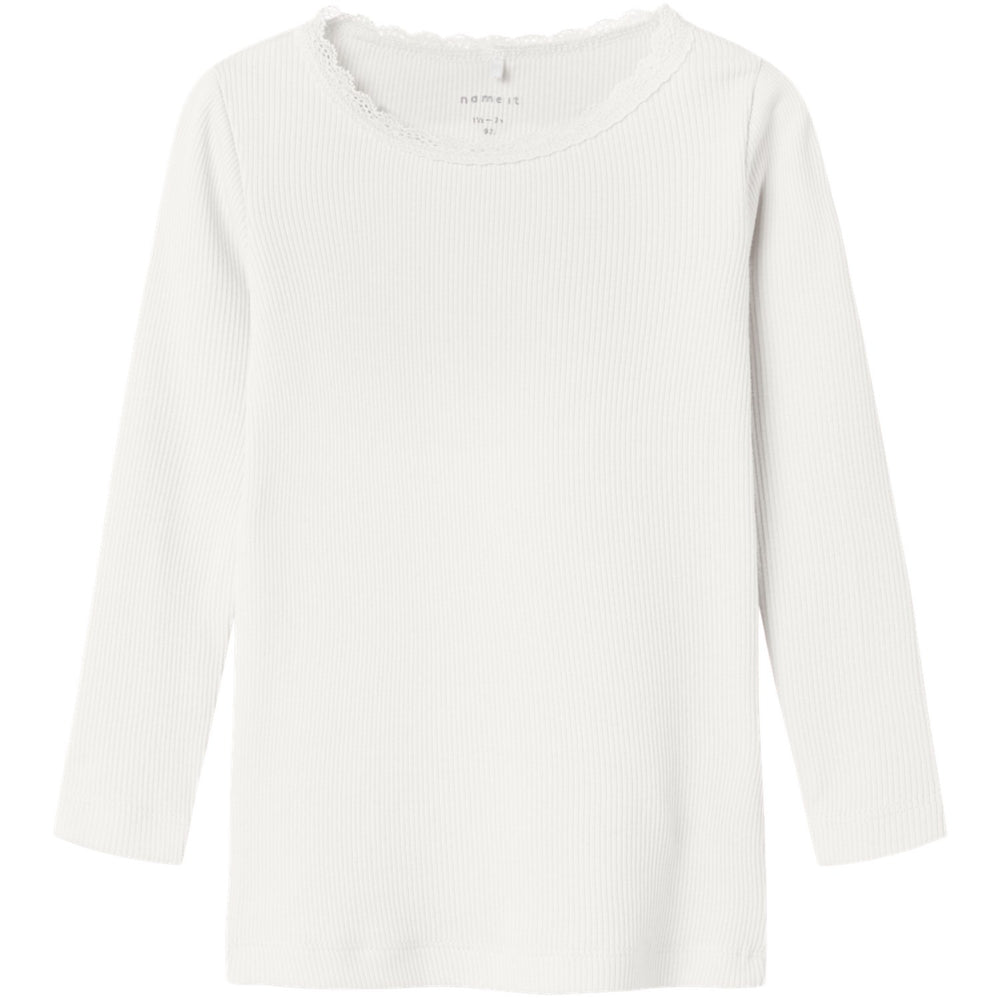 Køb Name It Cloud Dancer Nmfkab Ls Top Noos