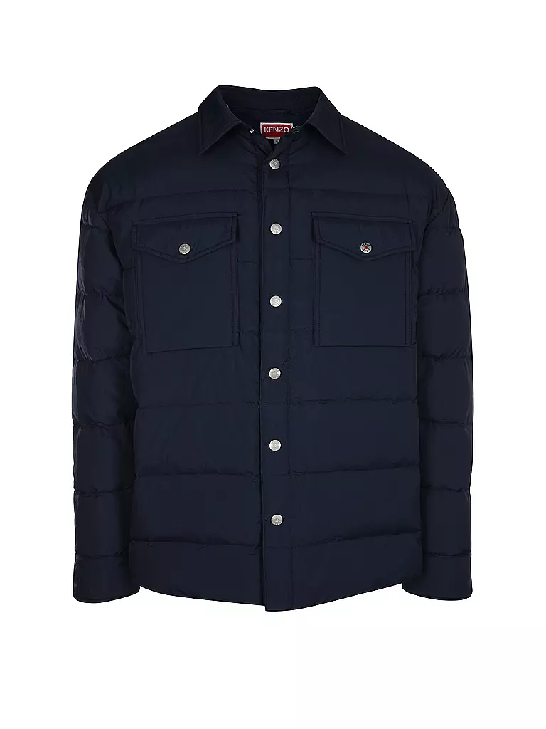 KENZO Steppjacke dunkelblau