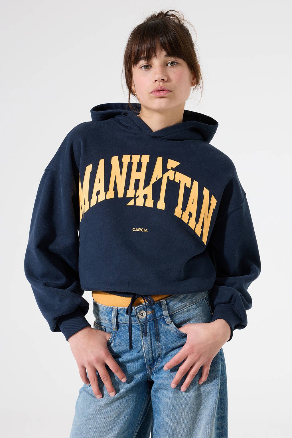 Garcia sweater donkerblauw