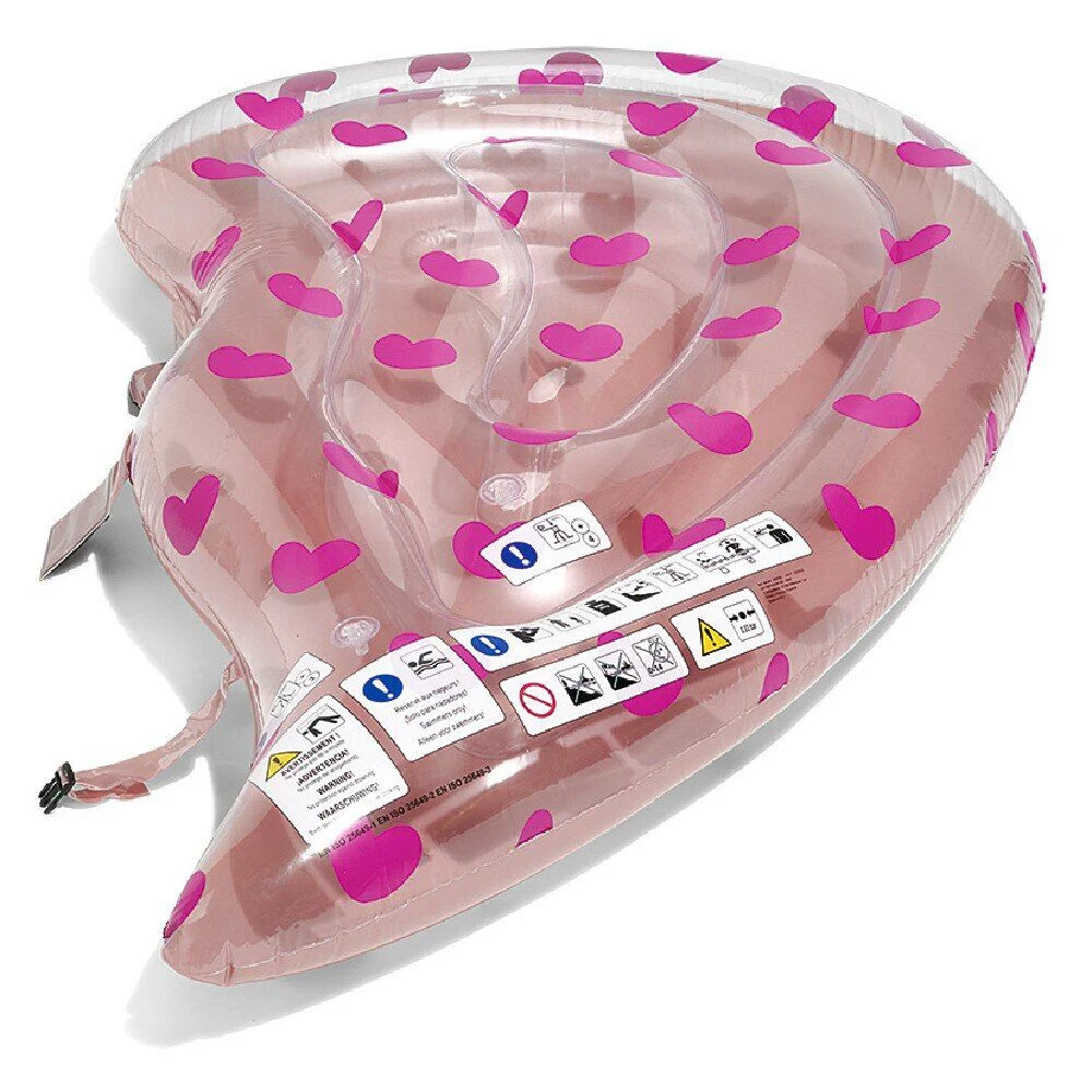 Matelas gonflable coeur 2 personnes
