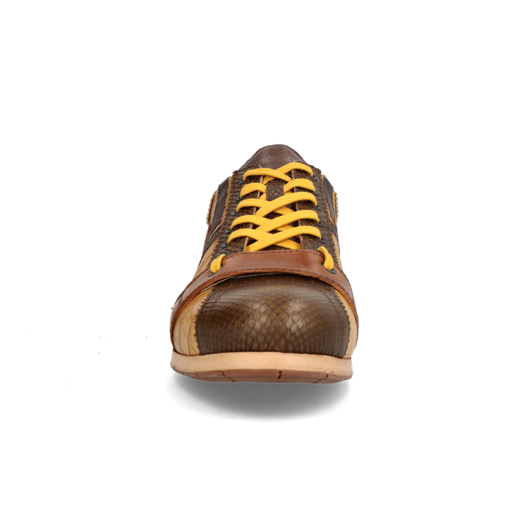 Kamo-Gutsu Tifo 030 Kaki / Lemon / Kaffe