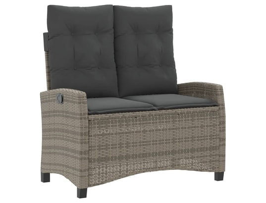 LES TENDANCES - Salon extérieur Salon de jardin-gris-4 places-57x66x93-451727