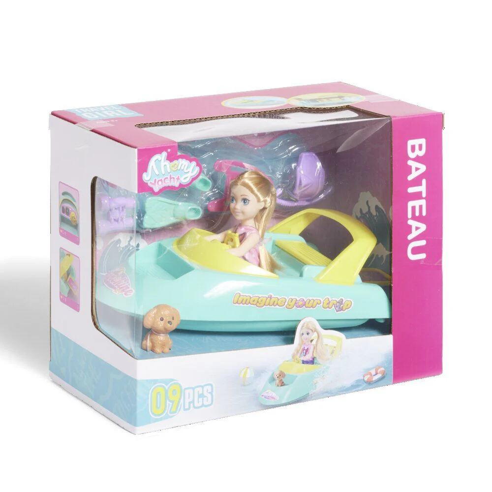 Jouet bateau 9 accessoires