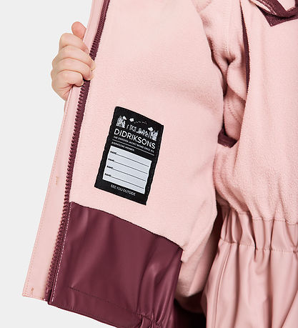 Didriksons Regnt?j m. For - PU - Boardman - Dusty Pink