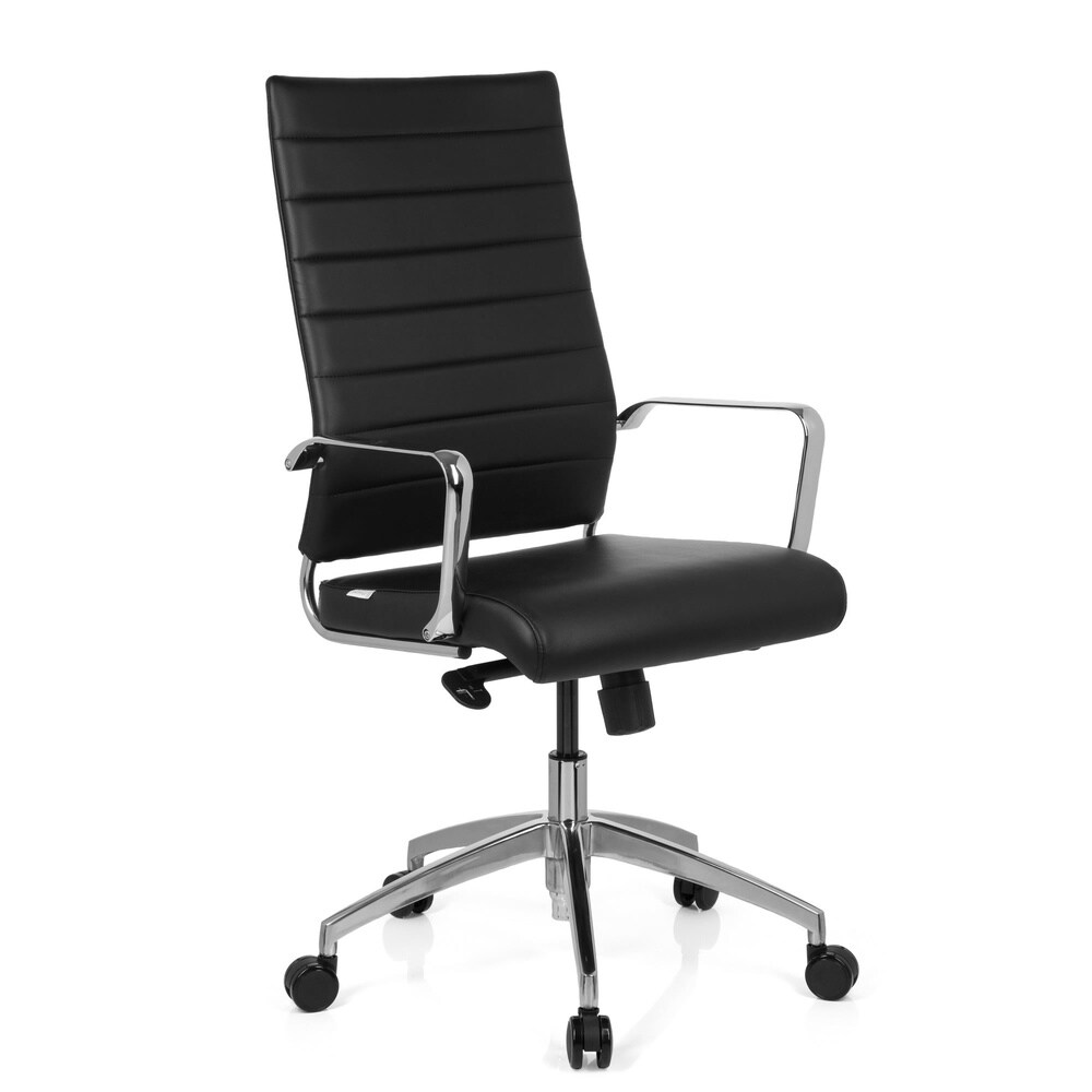 Home Office Bürostuhl PONTERA PRO Kunstleder mit Armlehnen hjh OFFICE